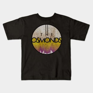 THE OSMONDS - VINTAGE YELLOW CIRCLE Kids T-Shirt